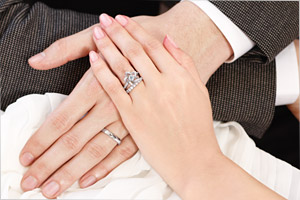 閃耀在兩人指間的星光“Wish upon a star ®”婚戒